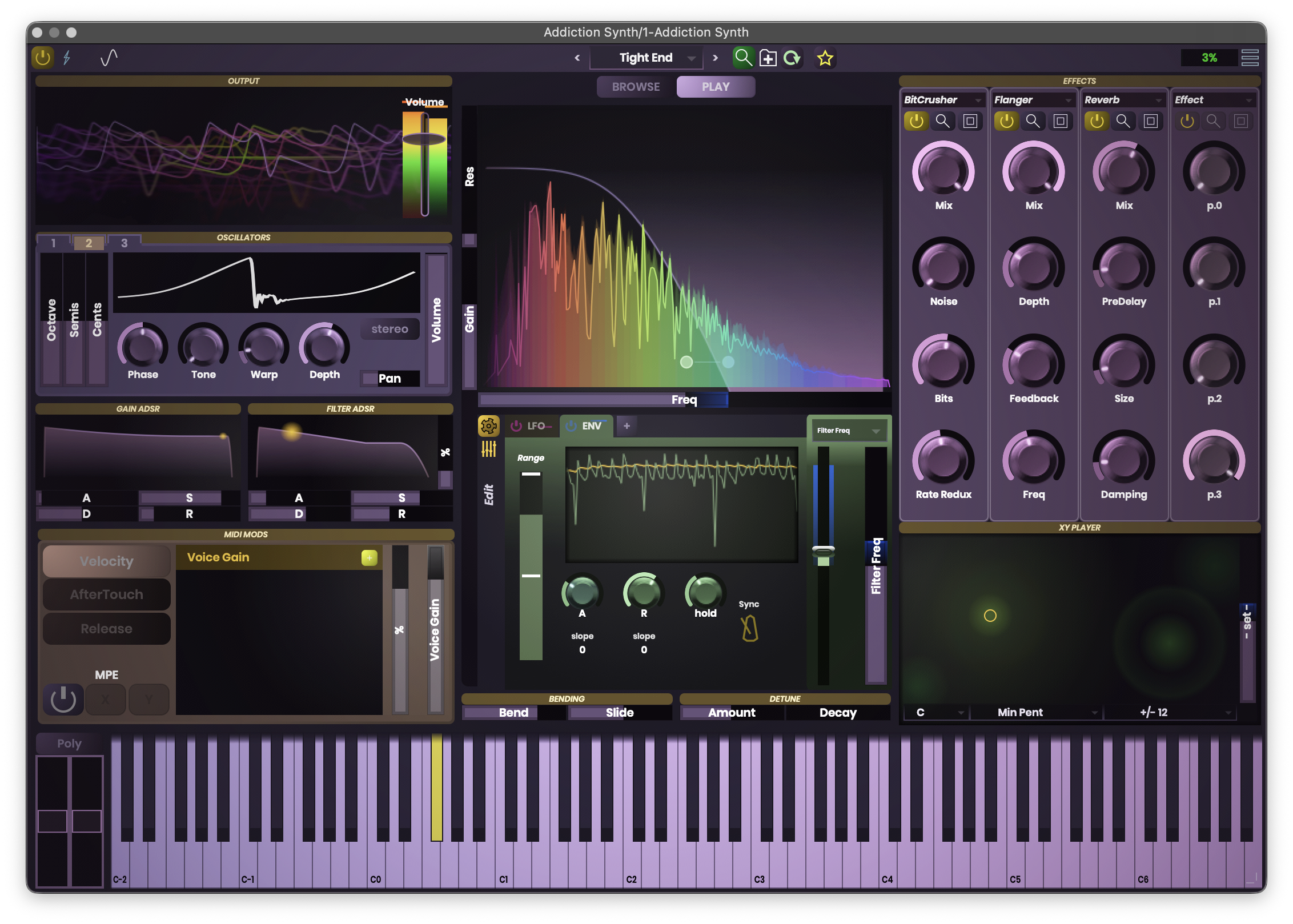 Addiction Synth (Vintage-Style Subtractive Synth) Updated to Version 9 | Stagecraft