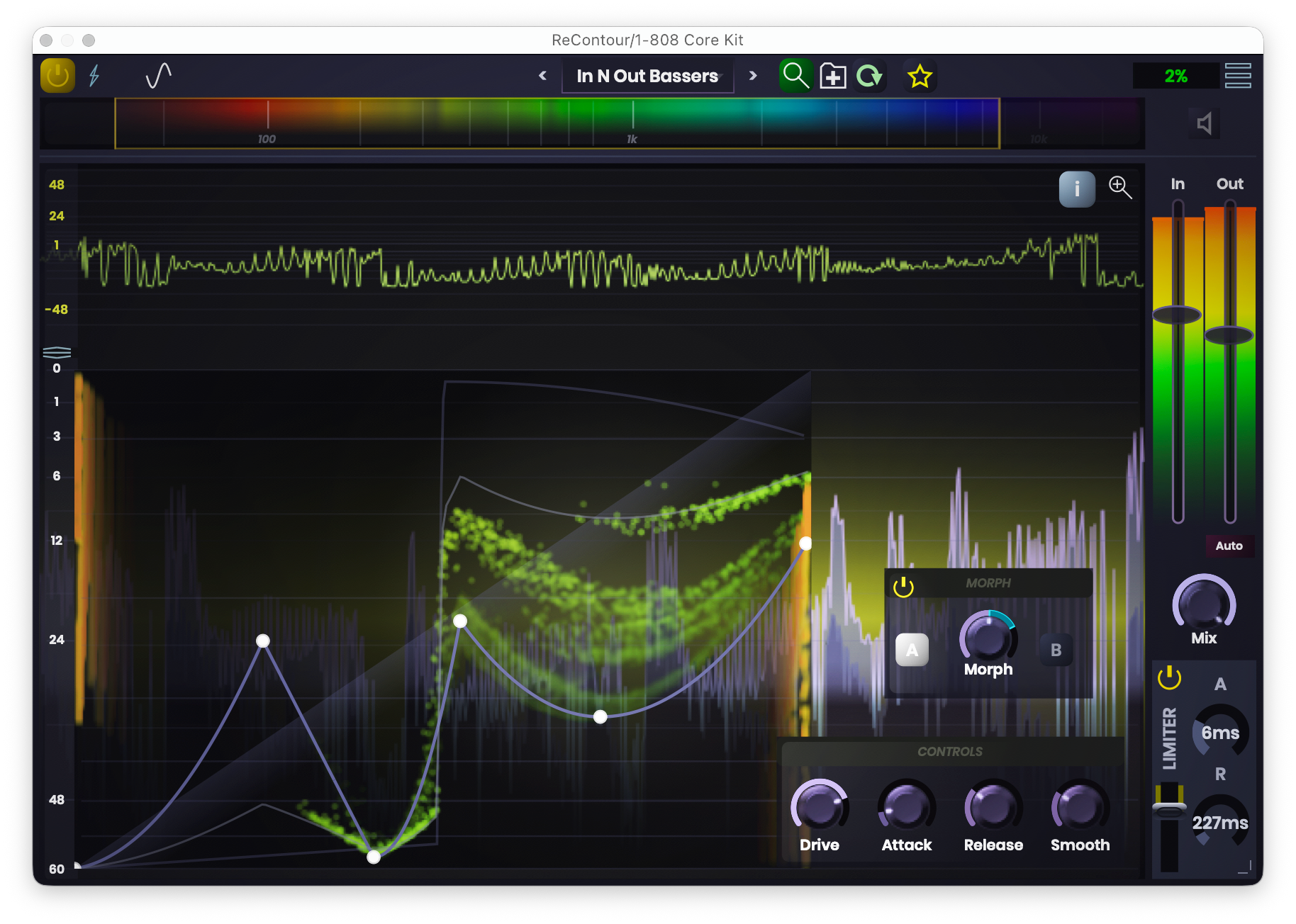 ReContour | Waveshaper compressor hybrid by Stagecraft Software